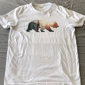 COPY - Old Navy Bear Mountains Trees L T-Shirt